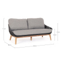 Sofa ogrodowa Tamise 2-3 osobowa antracyt - 8