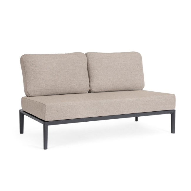 Sofa modułowa Gijon 2-osobowa antracyt