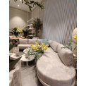 Garden furniture set Hyeres + 2 tables beige - 5