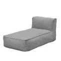 Grow Single Modular Lounger 68x145x36cm dark grey bouclé - 3