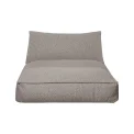 Stay Chaise Lounge 50x180x116cm brown boucle - 1