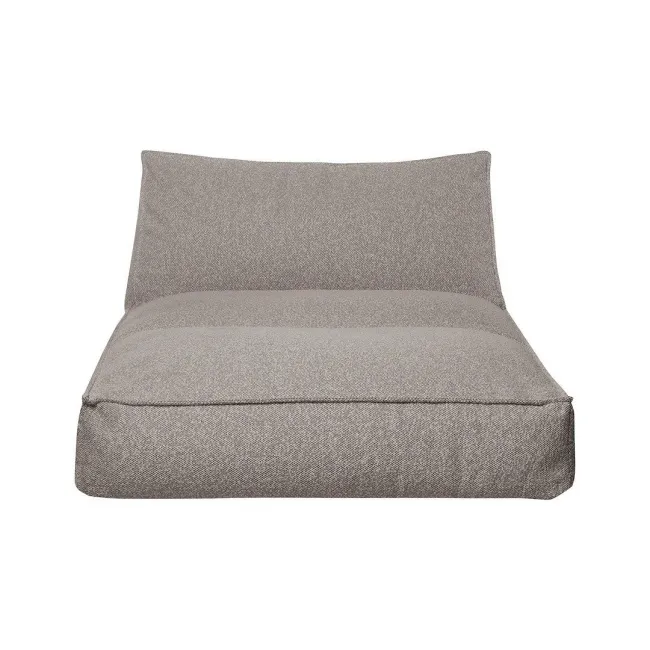 Leżanka Stay 50x180x116cm brązowa boucle