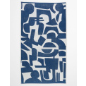 Ręcznik Geo Beach 100x180cm niebieski - 1
