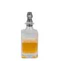 Wine decanter 750ml silver-plated with duck stopper - 3