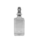 Wine decanter 750ml silver-plated with duck stopper - 6