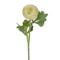 Gałązka jaskier 50cm biała - 1