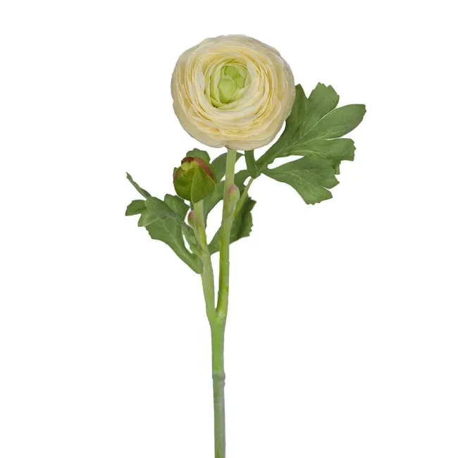 Gałązka jaskier 50cm biała