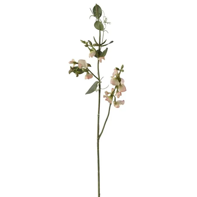 Gałązka słodki groszek 69cm brzoskwiniowy