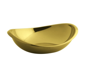 Misa Twist 18x15cm PVD złota