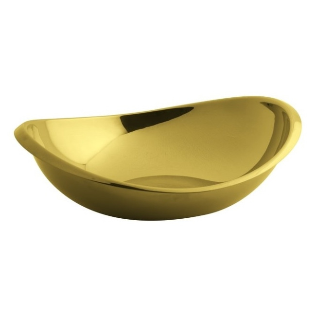 Misa Twist 18x15cm PVD złota