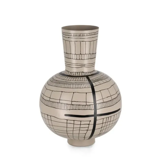 Wazon Siva 43x30cm beżowy