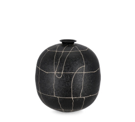 Wazon Siva 29x26cm czarny