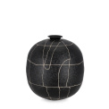 Wazon Siva 29x26cm czarny - 1