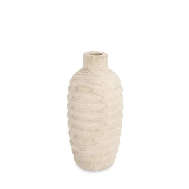 Wazon Hashly 30x14cm drewniany paulownia