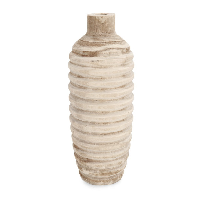 Wazon Hashlyn 45x16cm drewniany paulownia