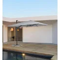 Parasol ogrodowy Ibiza 3x3x2.51m grey - 3