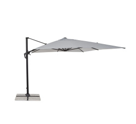 Parasol ogrodowy Vegi 3x4x2,6cm szary