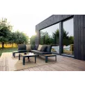 Outdoor cushion cover 45x45cm grey - 3