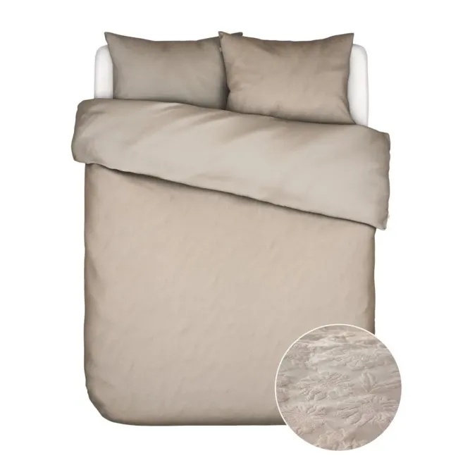 Philippine bedding 200x200 cm with 2 pillowcases 80x80 cm in beige