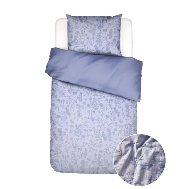 Essenza Maribel bedding 135x200cm with pillowcase 80x80cm lavender