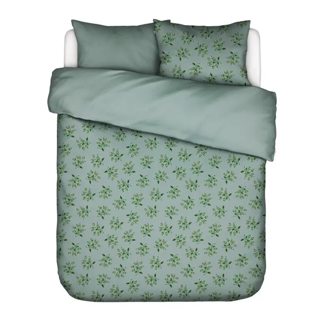 Essenza Jolien bedding 200x200cm with 2 pillowcases 80x80cm green