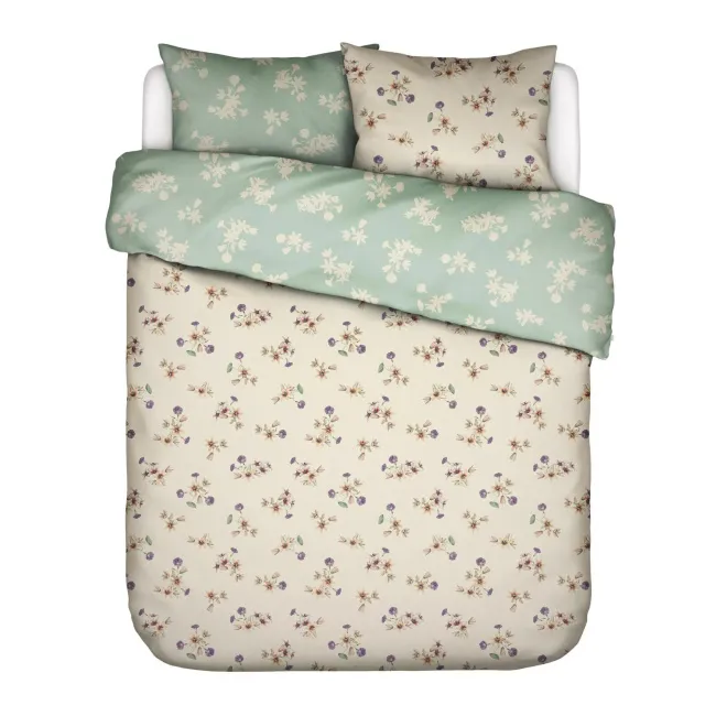 Fiora bedding set 200x200cm with 2 pillowcases 80x80cm vanilla