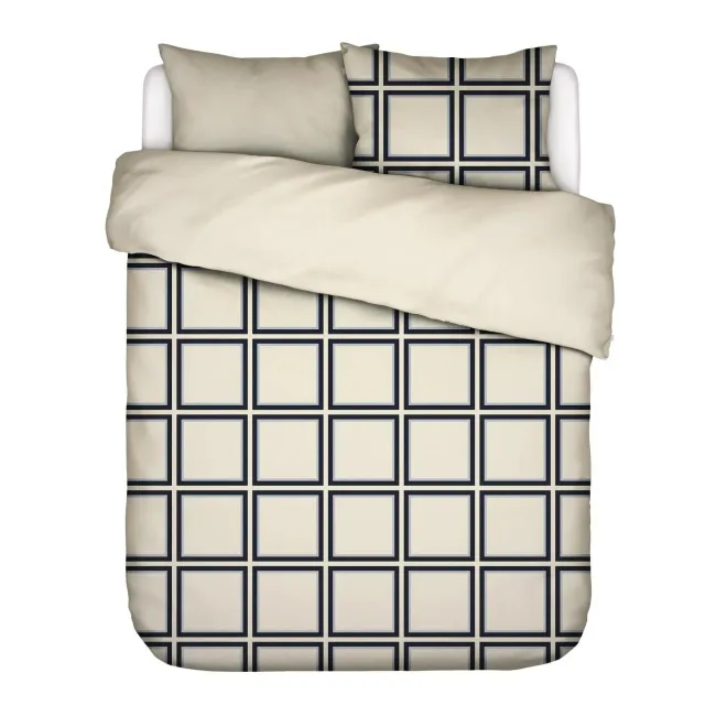 Luca bedding set 200x200cm with 2 pillowcases 80x80cm vanilla