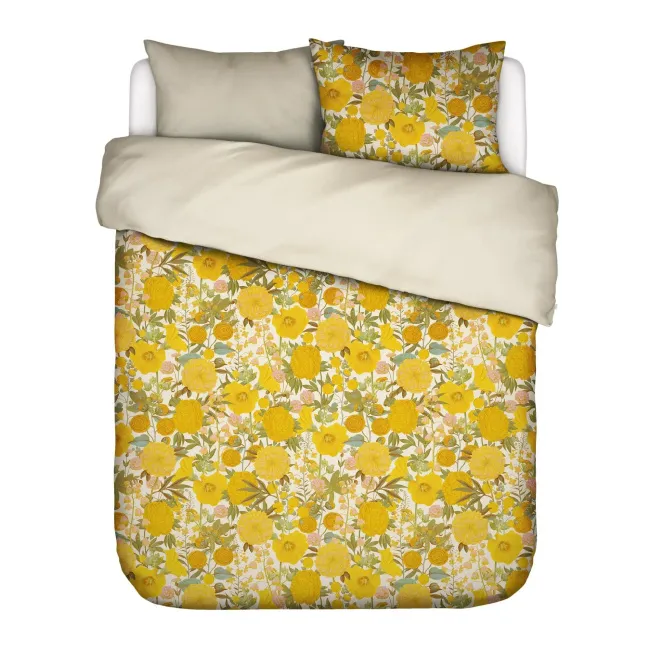 Florentien bedding 240x220cm with 2 pillowcases 60x70cm yellow