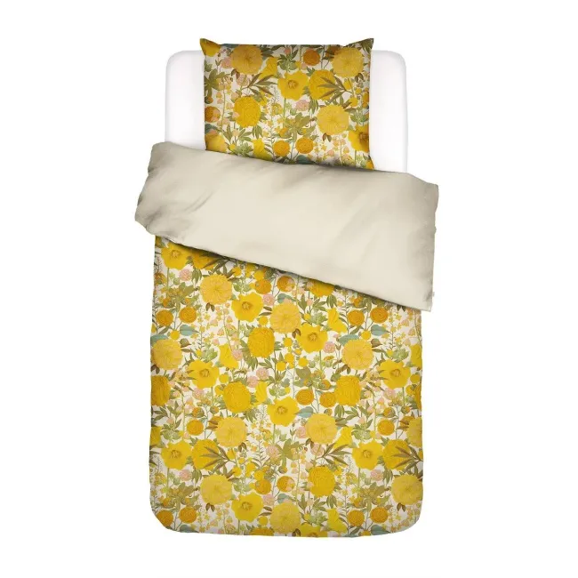 Florentien bedding 135x200cm with pillowcase 80x80cm yellow