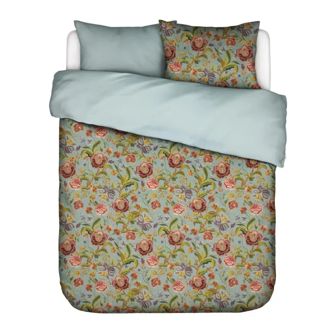 Roselina duvet cover 200x220cm with 2 pillowcases 60x70cm green