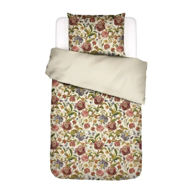Roselina duvet cover 140x220cm with pillowcase 60x70cm vanilla 