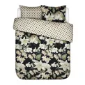 Rosalee bedding set 260x220cm with 2 pillowcases 60x70cm anthracite - 1