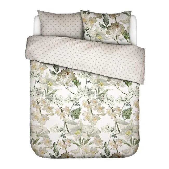 Rosalee bedding set 240x220cm with 2 pillowcases 60x70cm white