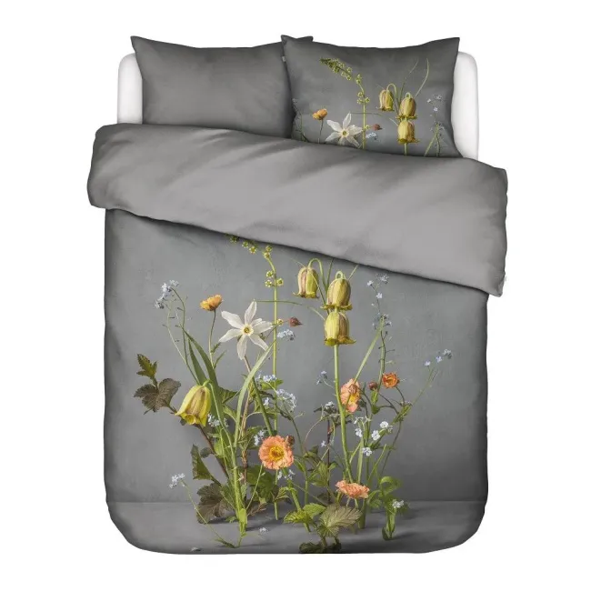 Ficaria Bedding 260x220 cm with 2 Pillowcases 60x70 cm Grey