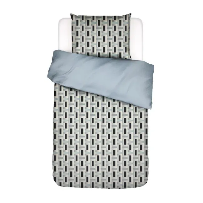 Ilori bedding set 135x200cm with pillowcase 80x80cm grey