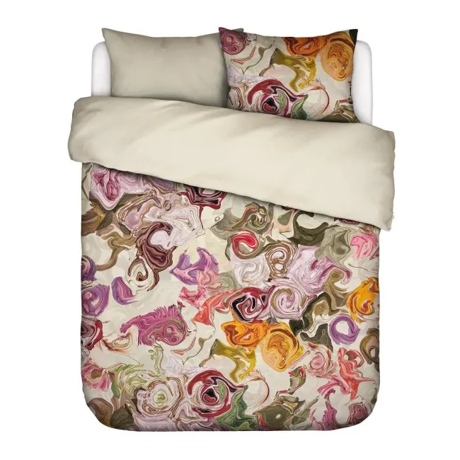 Isaline bedding set 240x220cm with 2 pillowcases 60x70cm vanilla