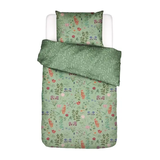 Marigold bedding set 140x220cm with 60x70cm pillowcase green