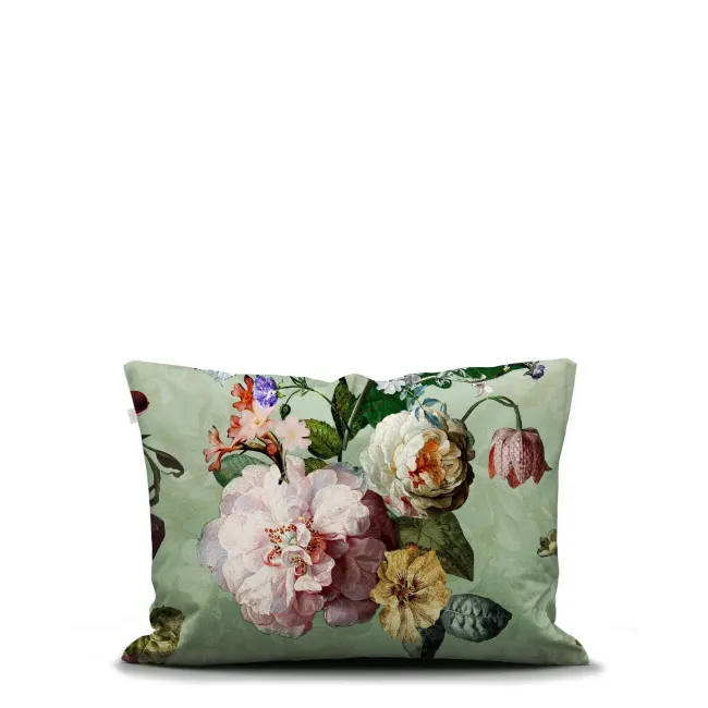Poszewka na poduszkę Fleur 60x70cm zielona