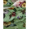 Bedding Fleur 155x220 cm with a pillowcase 80x80 cm green - 2