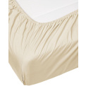 Minte fitted sheet 90x200cm beige - 4
