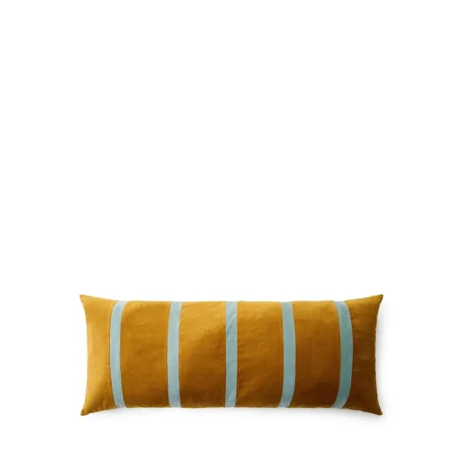 Decorative cushion Isole 40x90cm yellow