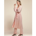 Kimono Ambre Uni rozmiar XXL różowy - 4