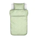 Harpa duvet cover 140x220 cm with pillowcase 60x70 cm green - 1