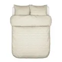 Harpa bedding 200x220cm with 2 pillowcases 60x70cm beige