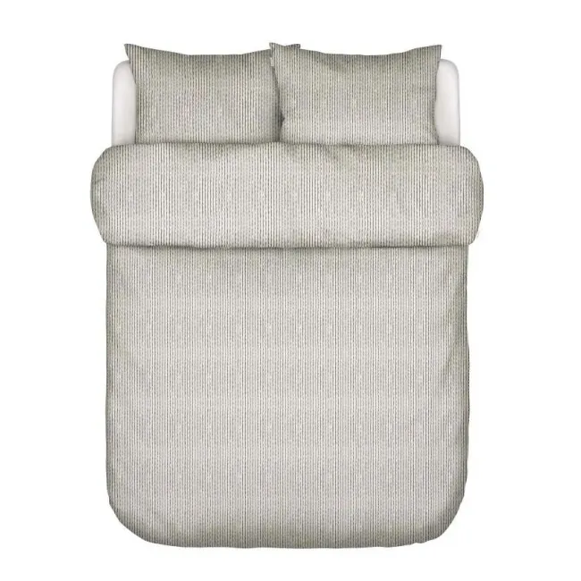 Janne bedding set 260x220cm with 2 pillowcases 60x70cm grey