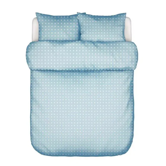 Iben bedding set 260x220cm with 2 pillowcases 60x70cm blue