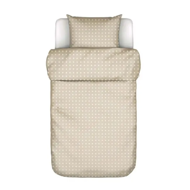Iben Bedding Set 140x220cm with 60x70cm pillowcase beige