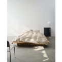 Pościel Iben 240x220cm z 2 poszewkami na poduszki 60x70cm beżowa - 2