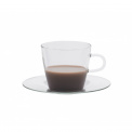 Filżanka ze spodkiem Costa 250ml do kawy/herbaty - 1