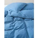 Senja Pillowcase 40x80cm blue with fine herringbone pattern - 2